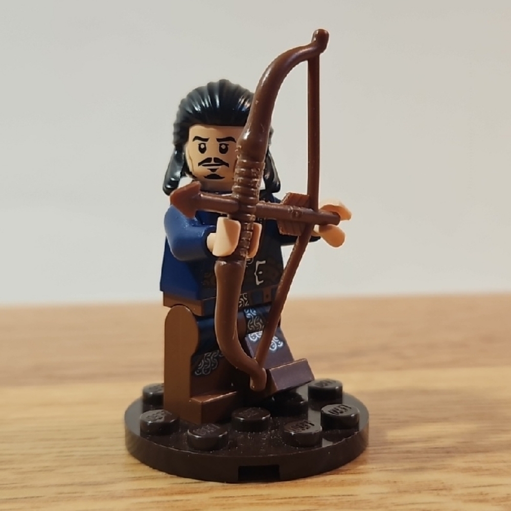 LEGO Bard The Bowman Hobbit Minifigure With Bow!